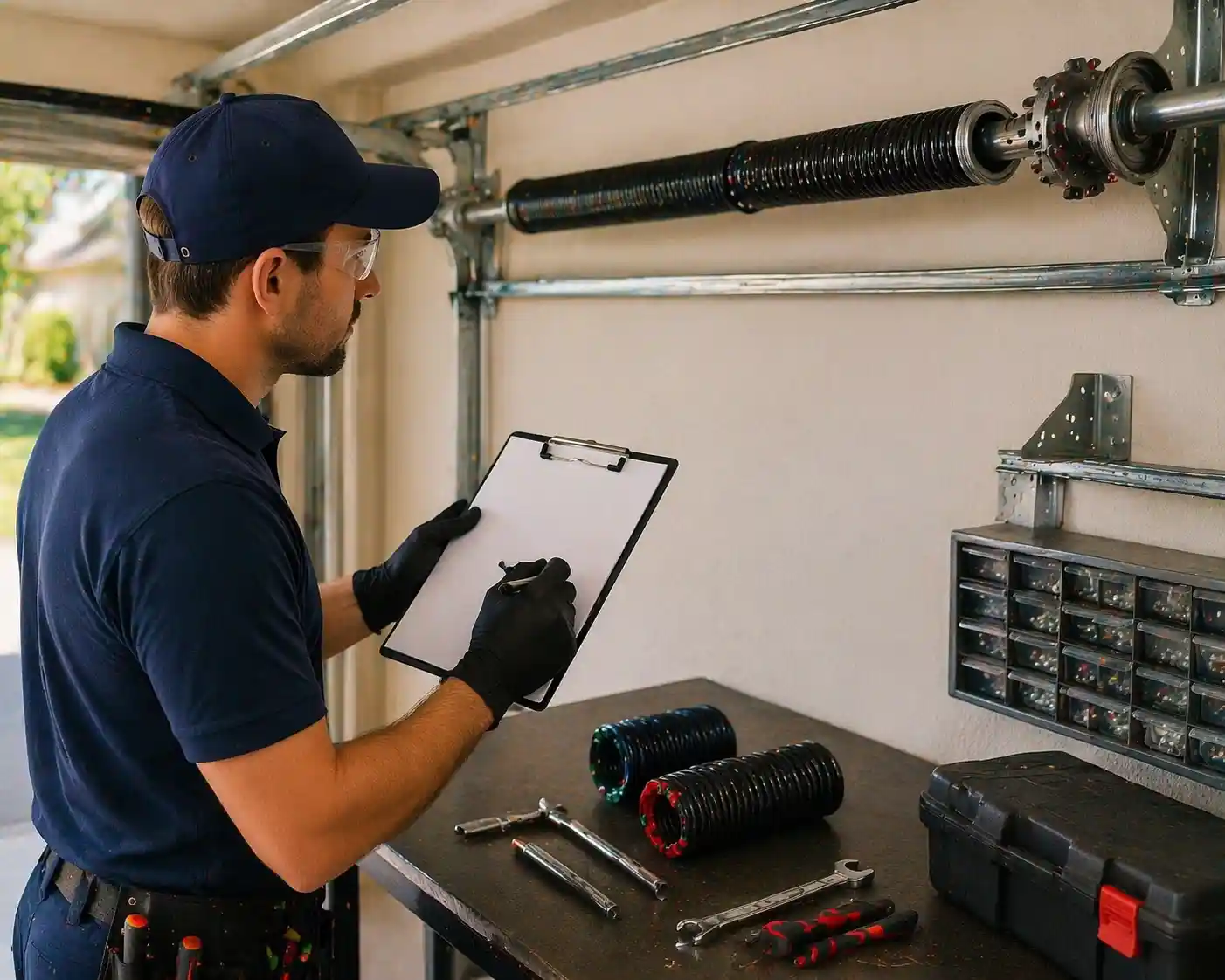 Service Assessment & Replacement Planning for Garage Door Springs