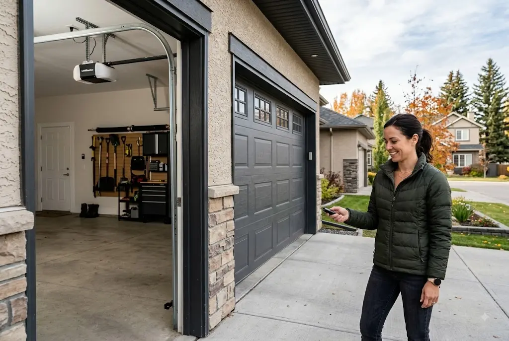 Garage door remote Calgary for residential garage opener